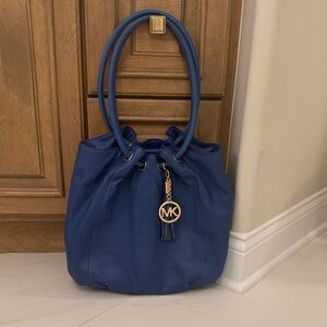 Michael Kors Navy Blue Shoulder Bag